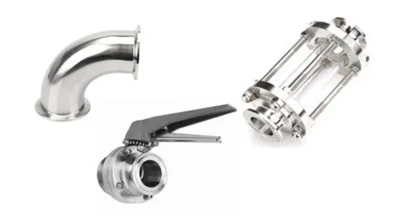 Fermentador con termómetro y válvula butterfly