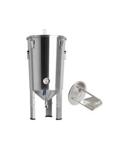 Fermentador Cónico de 30 Litros Acero Inoxidable con Chiller