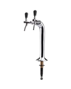 Torre de Cerveza con 2 Grifos y Control de Flujo