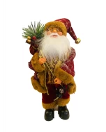 Viejo Pascuero Muñeco De Navidad Rojo-Marron